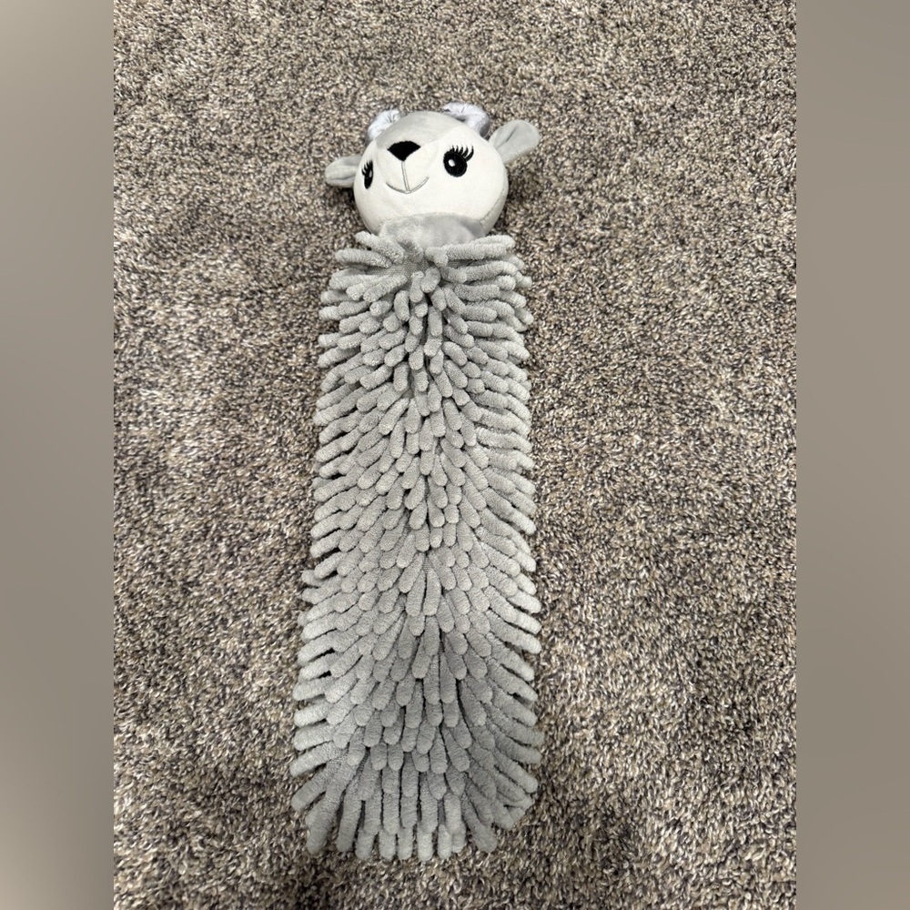 Norwex Kids Pet-to-Dry Reindeer hand towel